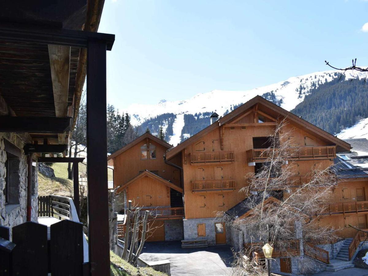 Appartement Cosy Avec Cheminee, Terrasse Et Parking, Proche Pistes Et Commerces - Meribel - Fr-1-180-552 Exterior foto