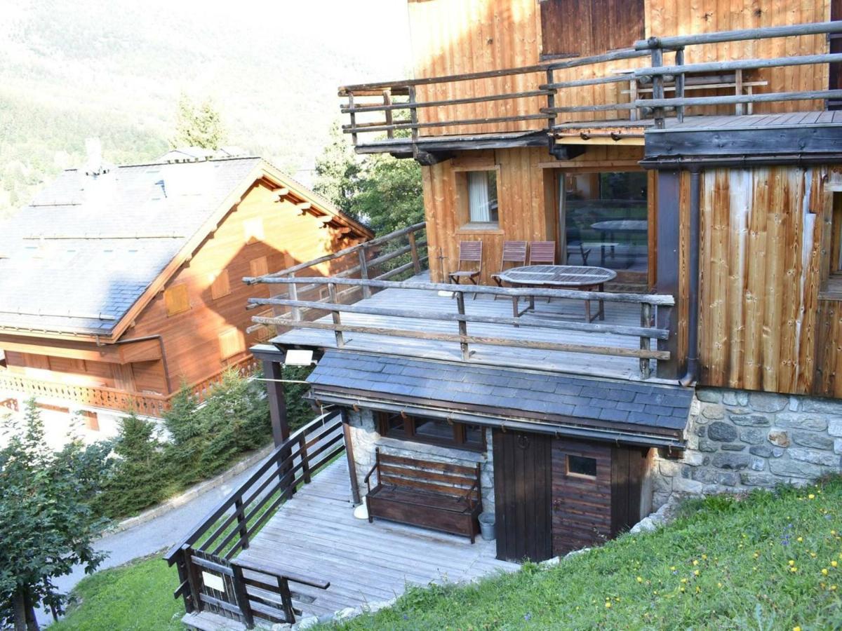 Appartement Cosy Avec Cheminee, Terrasse Et Parking, Proche Pistes Et Commerces - Meribel - Fr-1-180-552 Exterior foto