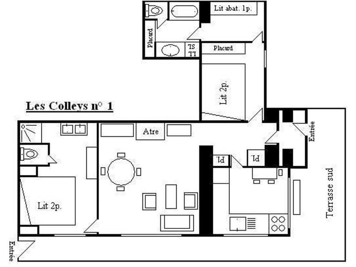 Appartement Cosy Avec Cheminee, Terrasse Et Parking, Proche Pistes Et Commerces - Meribel - Fr-1-180-552 Exterior foto